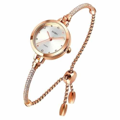 Tonnier Women's Diamonds Bracelet Watch