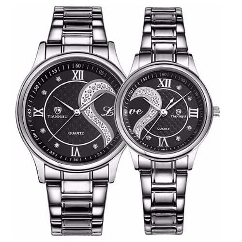 Valentine's Romantic His and Hers Wrist Watch