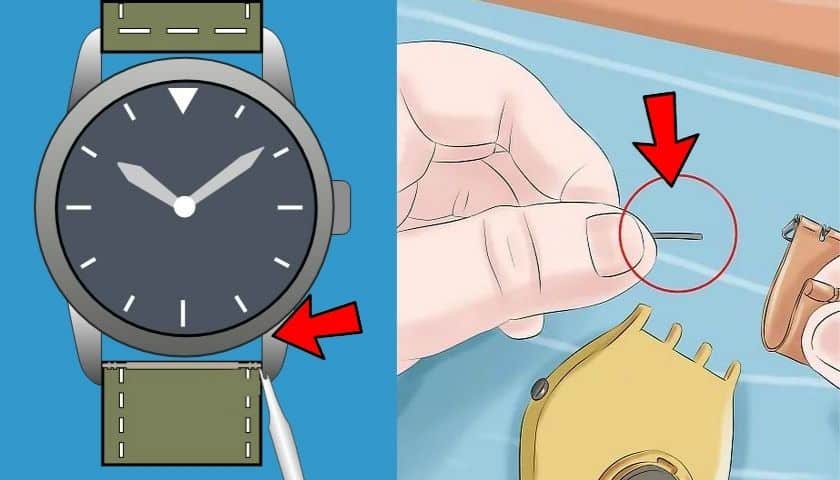How to change watch buckle