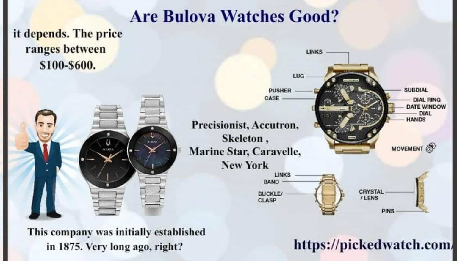 Bulova Battery Chart