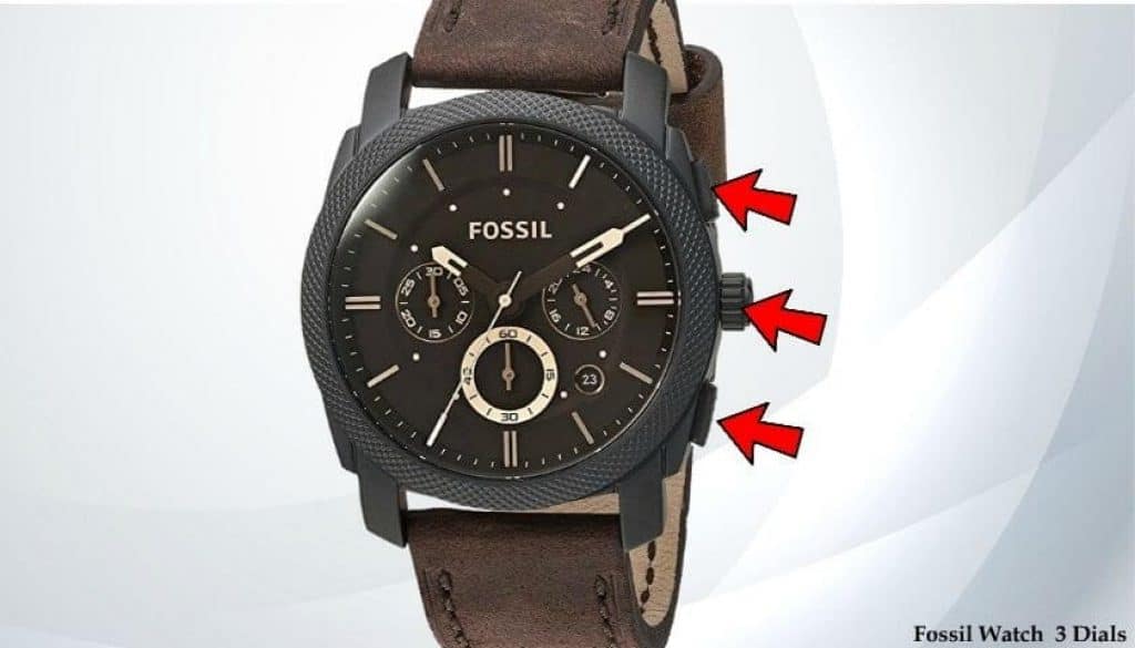 How to Set a Fossil Watch with 3 Dials Detailed Instructions