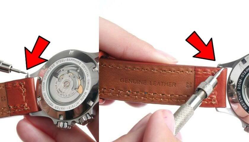 how to remove watch crown