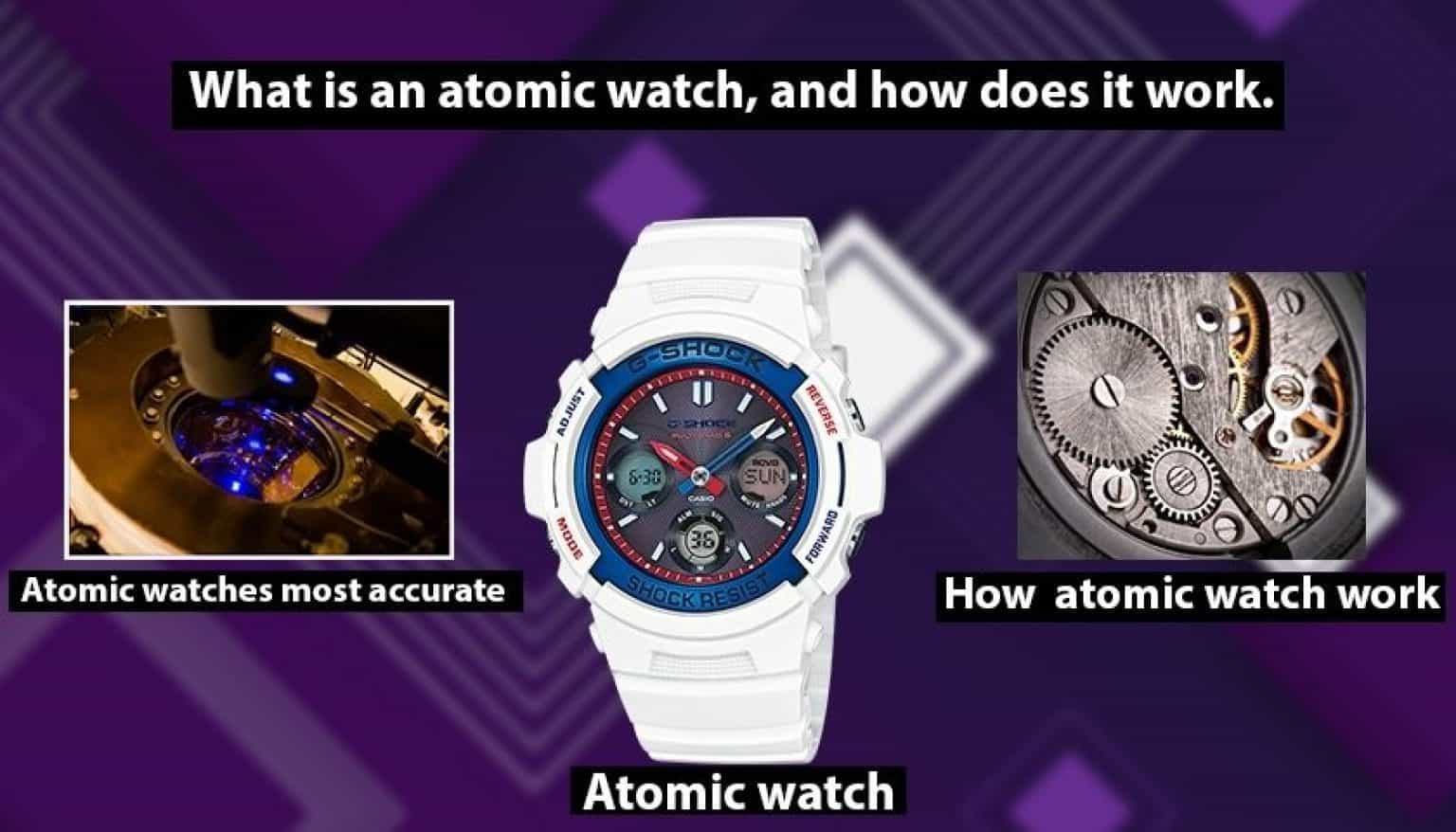 What is an atomic watch and how does atomic watch work