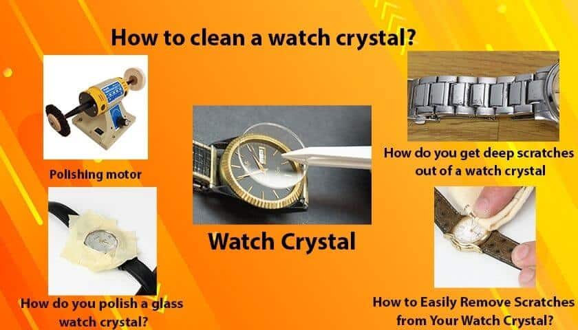 How to clean a watch crystal