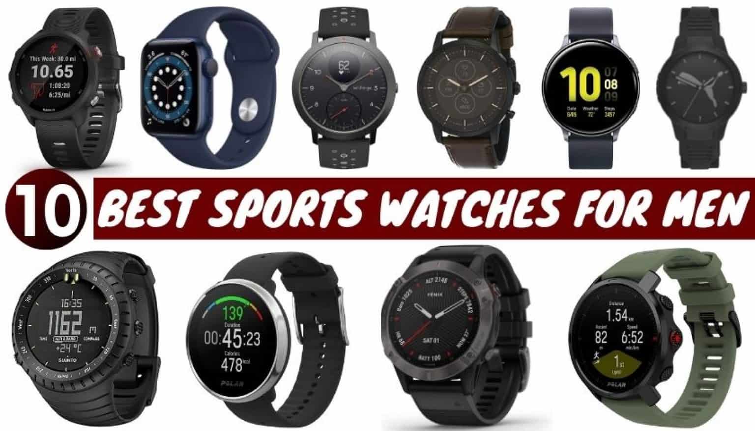 10 Best Sports Watches for Men in 2021 | Pickedwatch