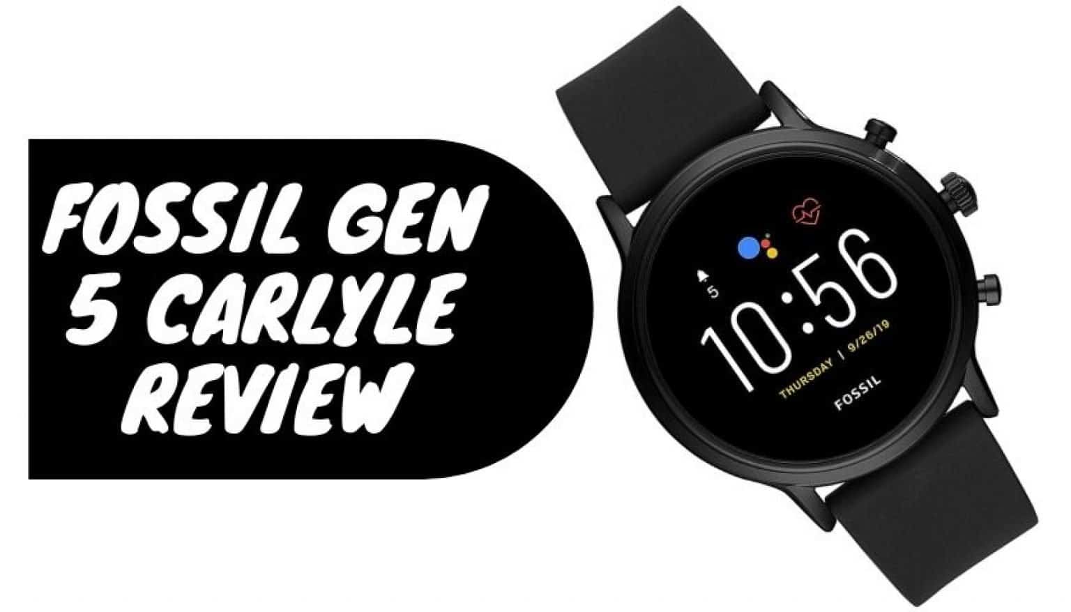 fossil gen 5 carlyle watch