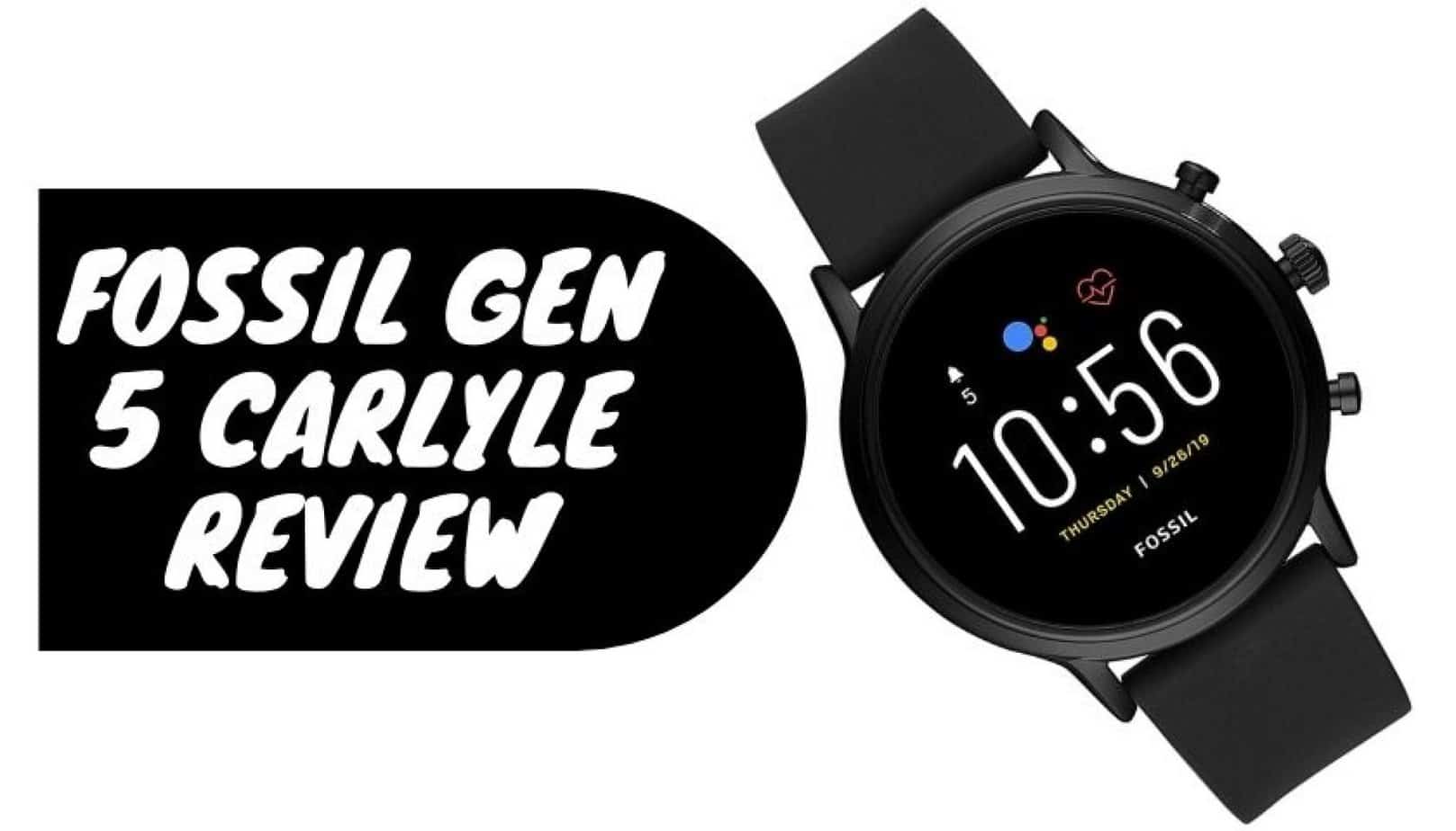 Fossil Gen 5 Carlyle Review | Picked Watch