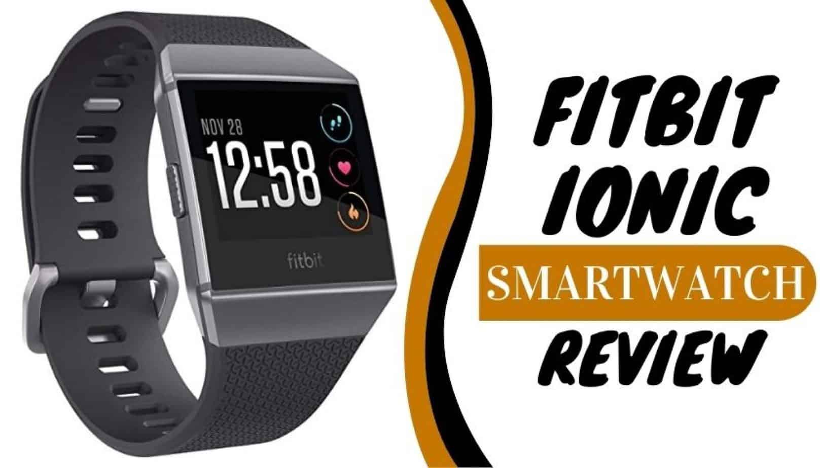 fitbit ionic smart watch