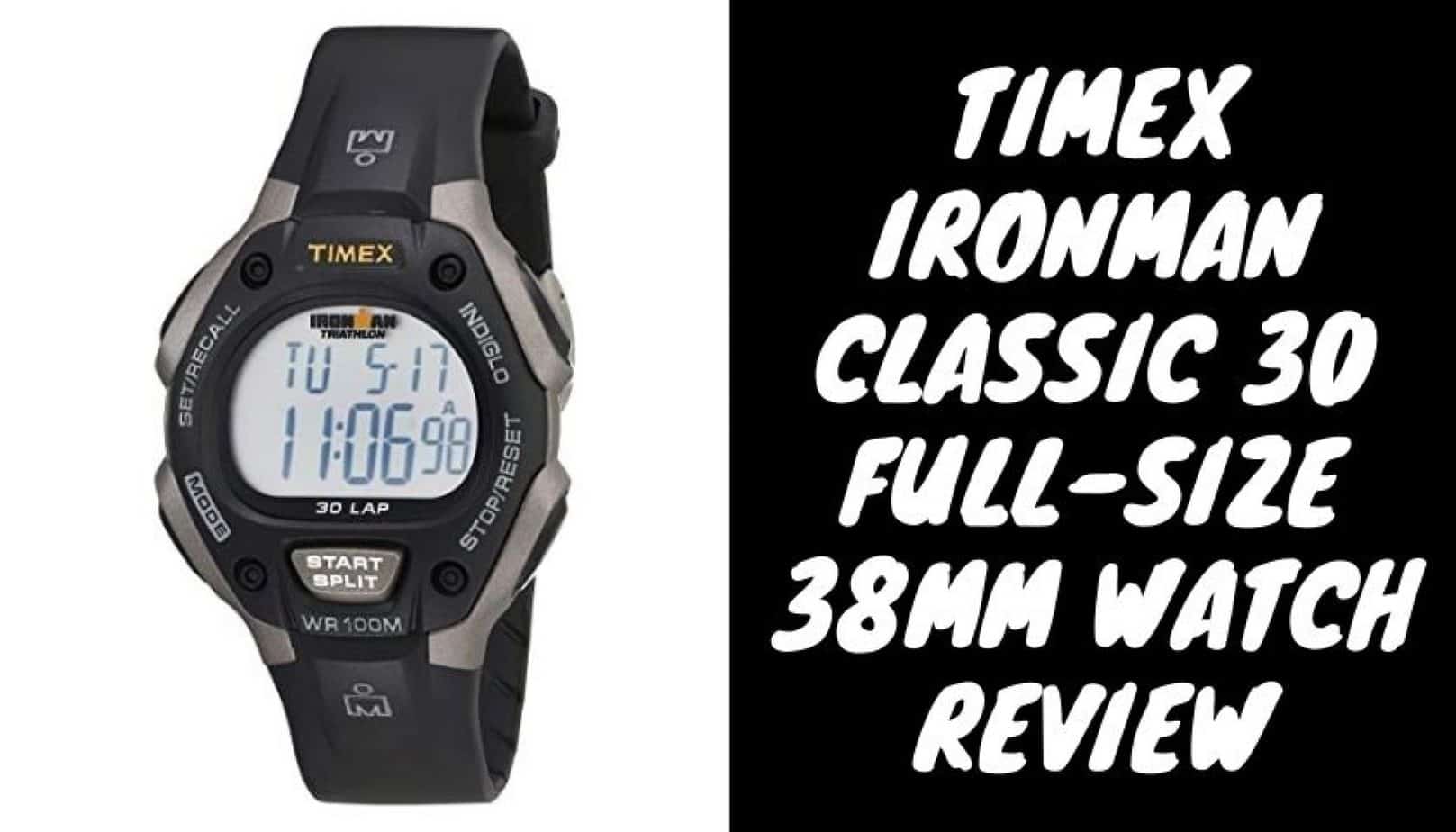 timex ironman classic 30 instructions