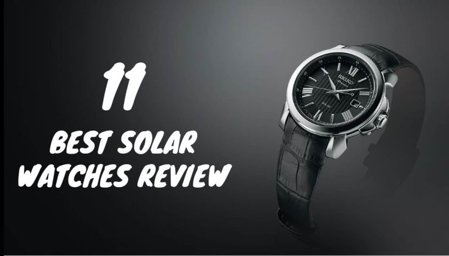 11 Best Solar Watches 2023 Picked Watch