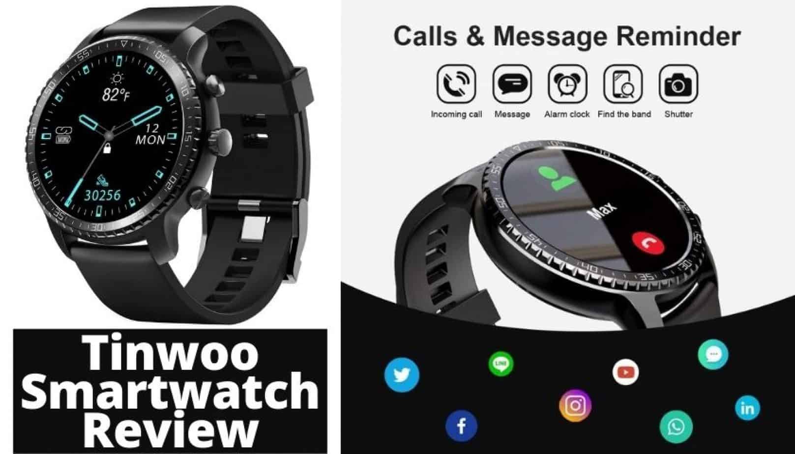 Tinwoo Smartwatch Review । A Stylish Wearable on Budget