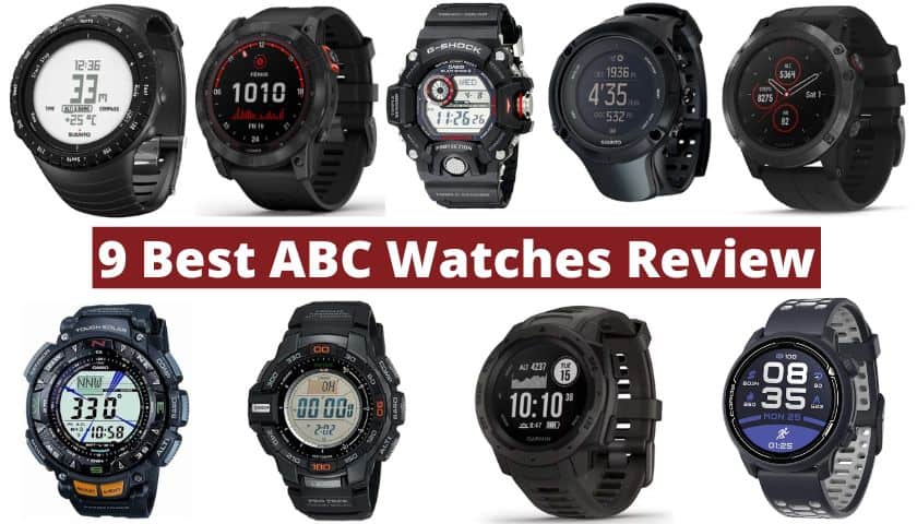 9 Best ABC (Altimeter, Barometer, Compass) Watches Of 2023