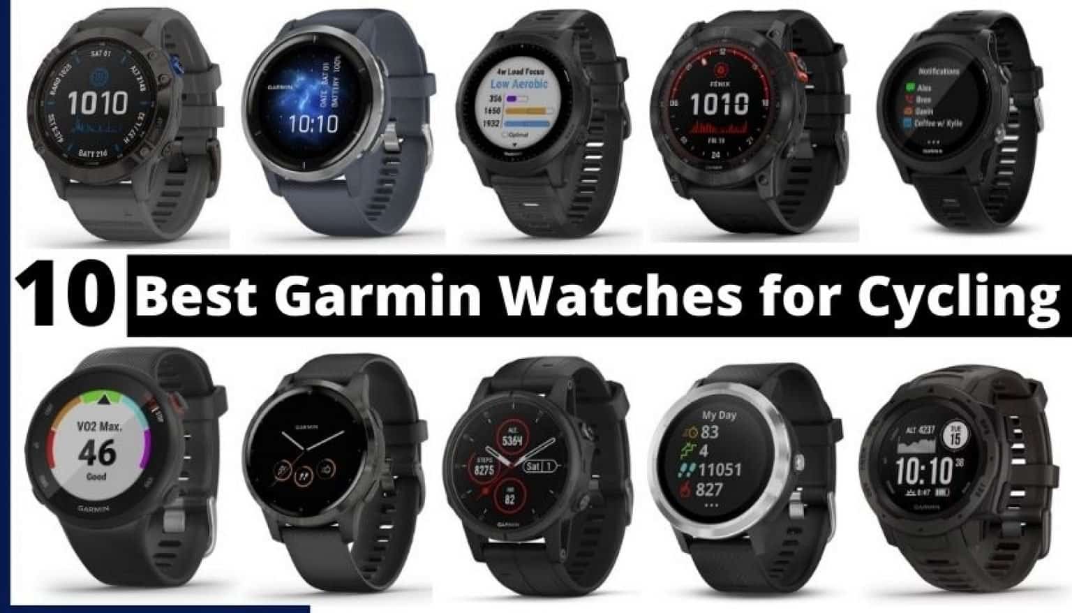 best garmin watch cycling