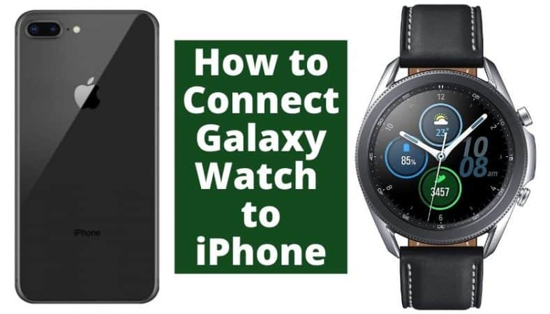 connect galaxy watch