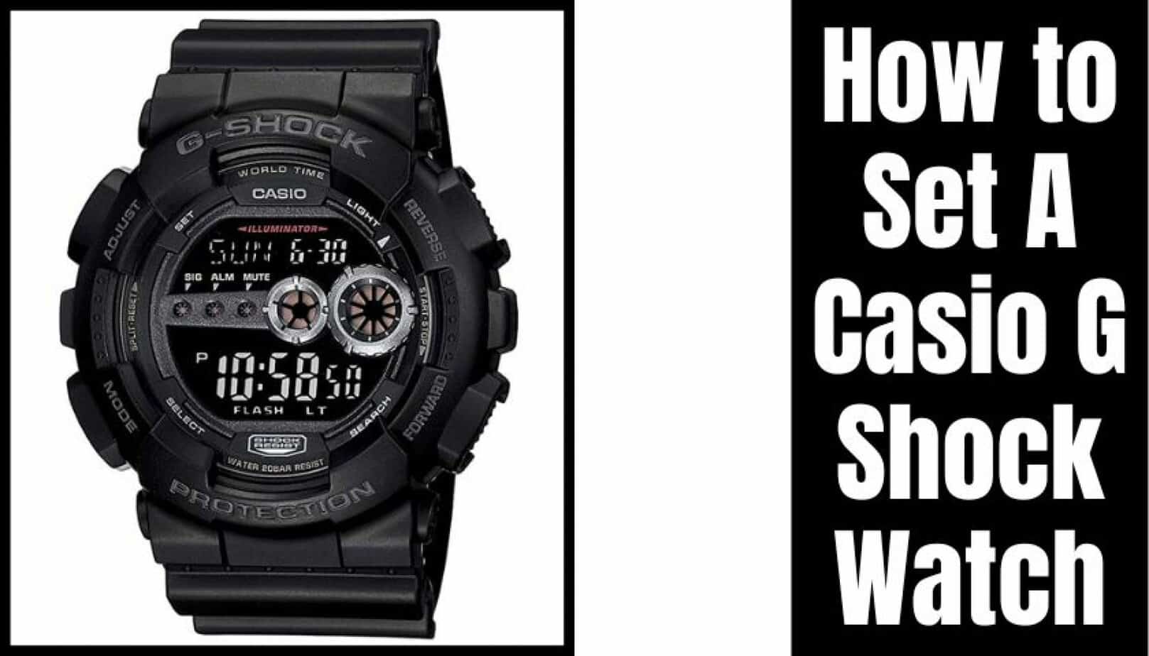 How to Set A Casio G Shock Watch? [Fix It Righteously]
