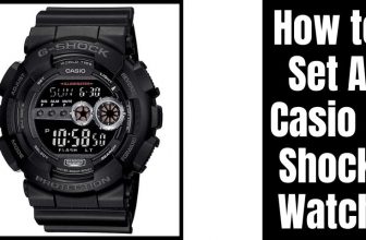 How to set Casio G shock watch