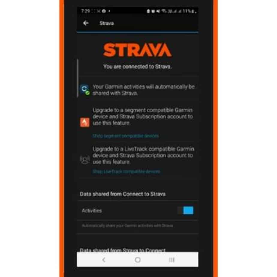How to Connect Garmin to Strava Picked Watch