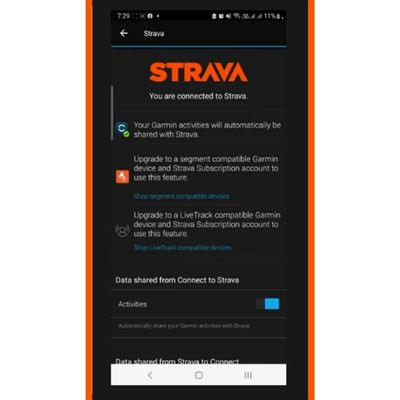 How to Connect Garmin to Strava Using the Official Garmin Connect App 2