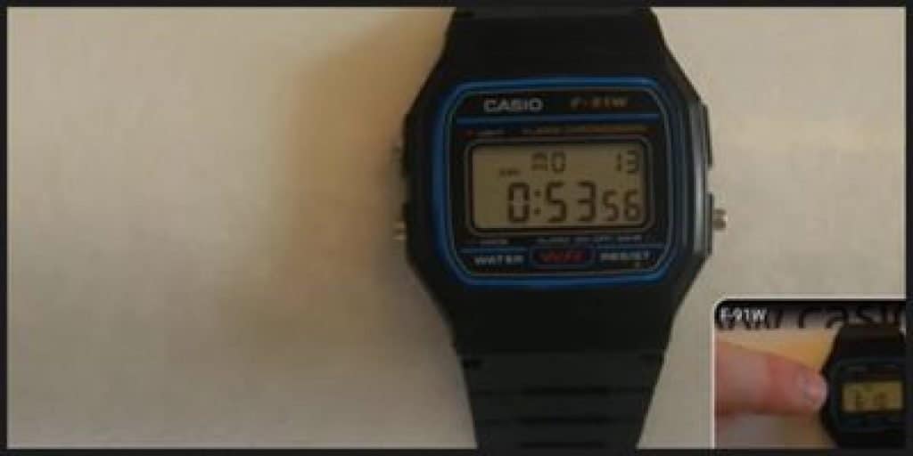how to turn off the Casio watch alarm 4