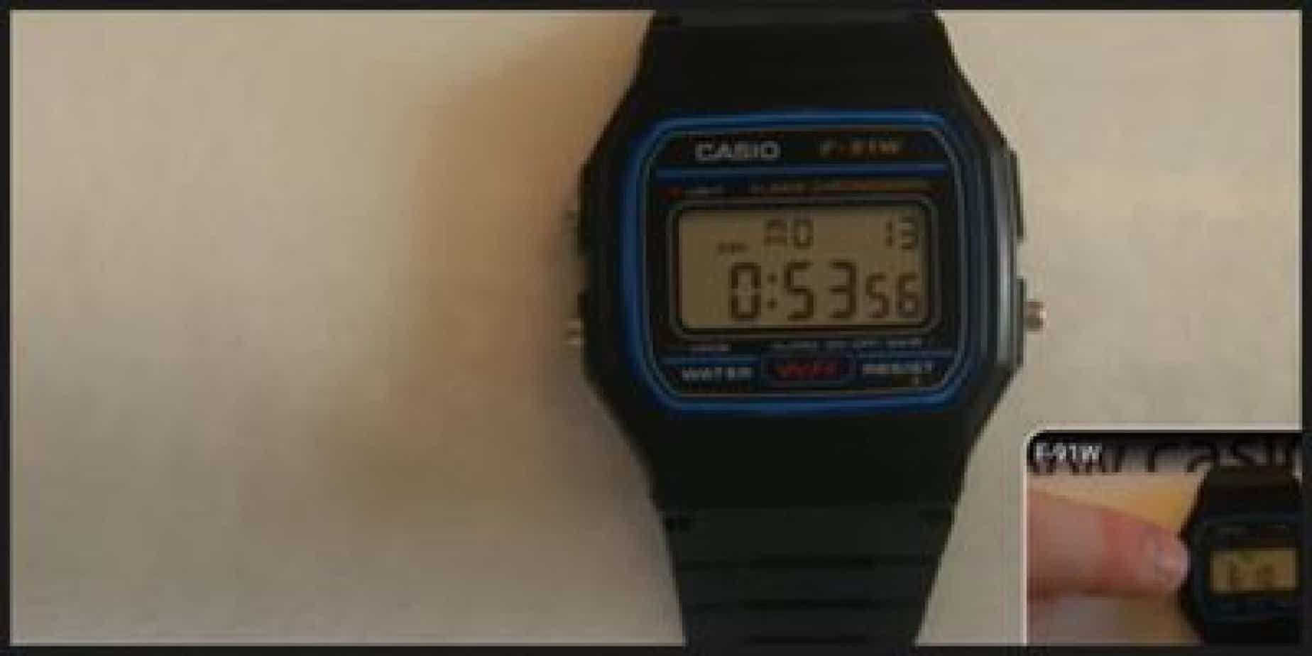 How to Turn off the Casio Watch Alarm Picked Watch