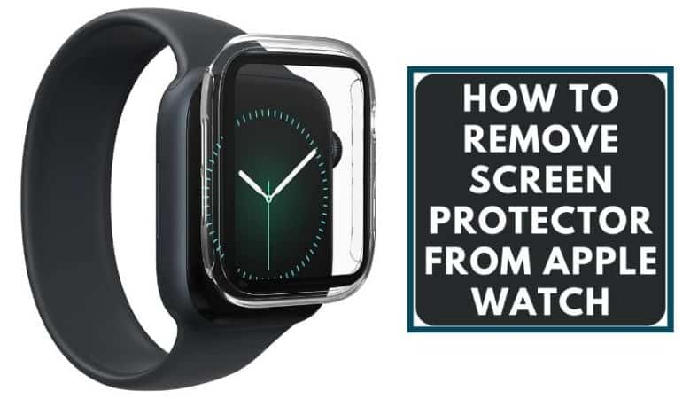 how to get bubbles out of screen protector apple watch