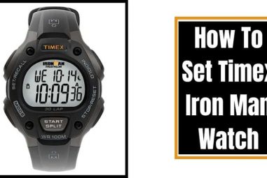 How To Set Timex Iron Man Watch | From Alarm Setting To Split