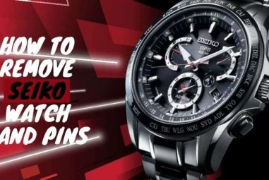 How to remove Seiko watch band pins | complete guide